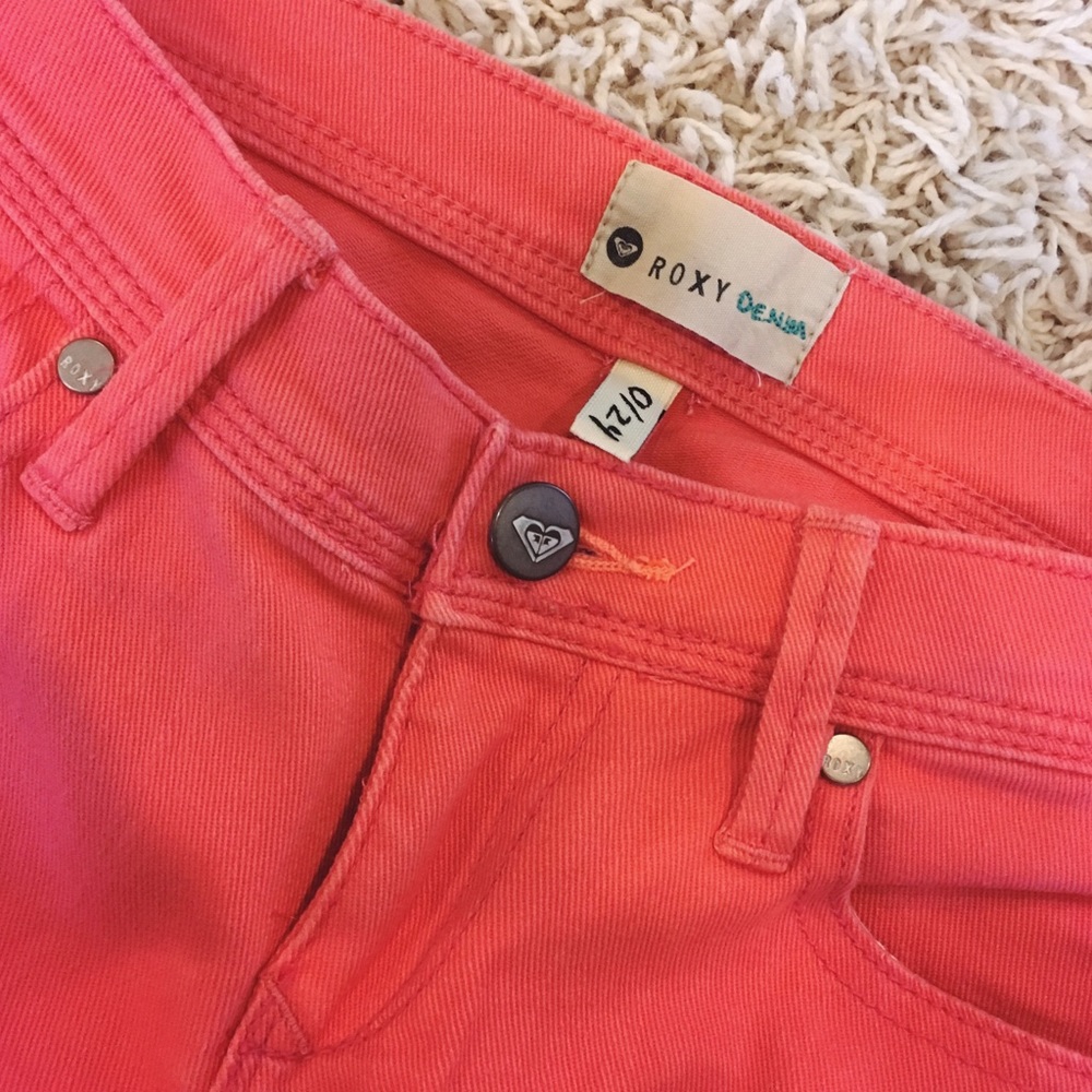 Brand New ROXY Coral Jeans